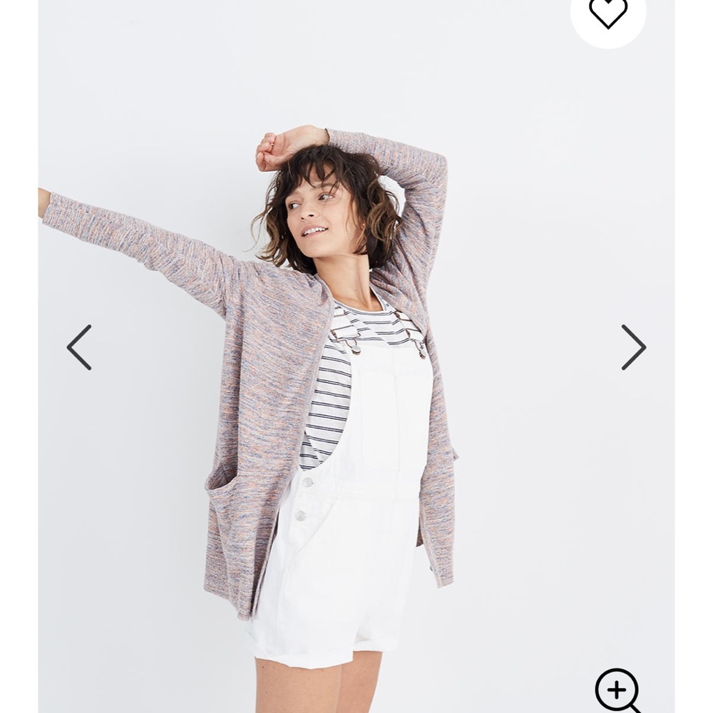 Madewell marked knit summer sweater small